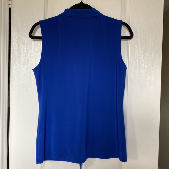 Tahari tie-neck top size S - Picture 4 of 6